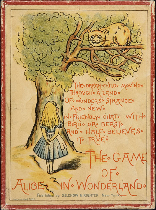 The Game of Alice in Wonderland. Selchow & Righter, 1882.