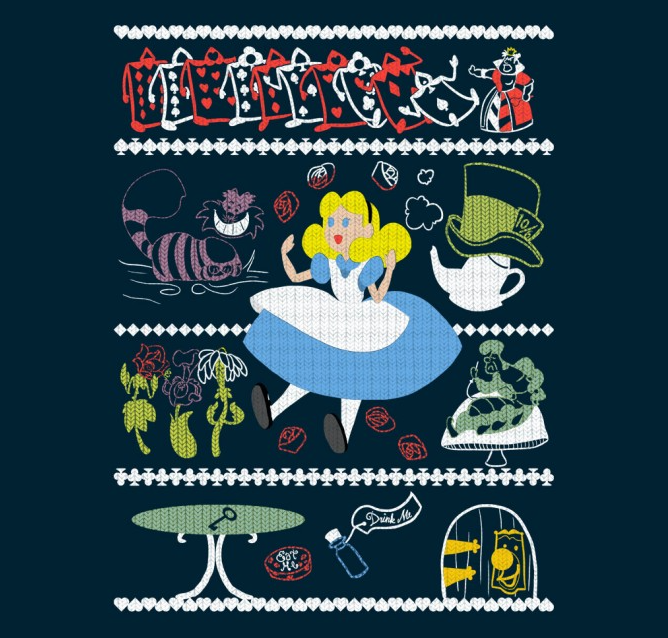 Tee Fury Knitted Alice